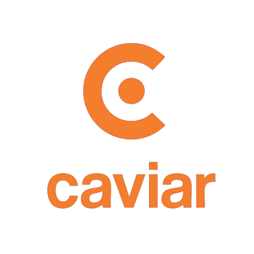 Caviar logo - Deactivation support service for Caviar delivery drivers